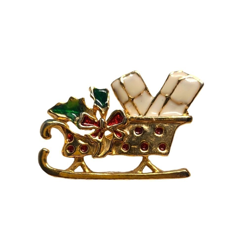 Vintage Christmas Pin Brooch
